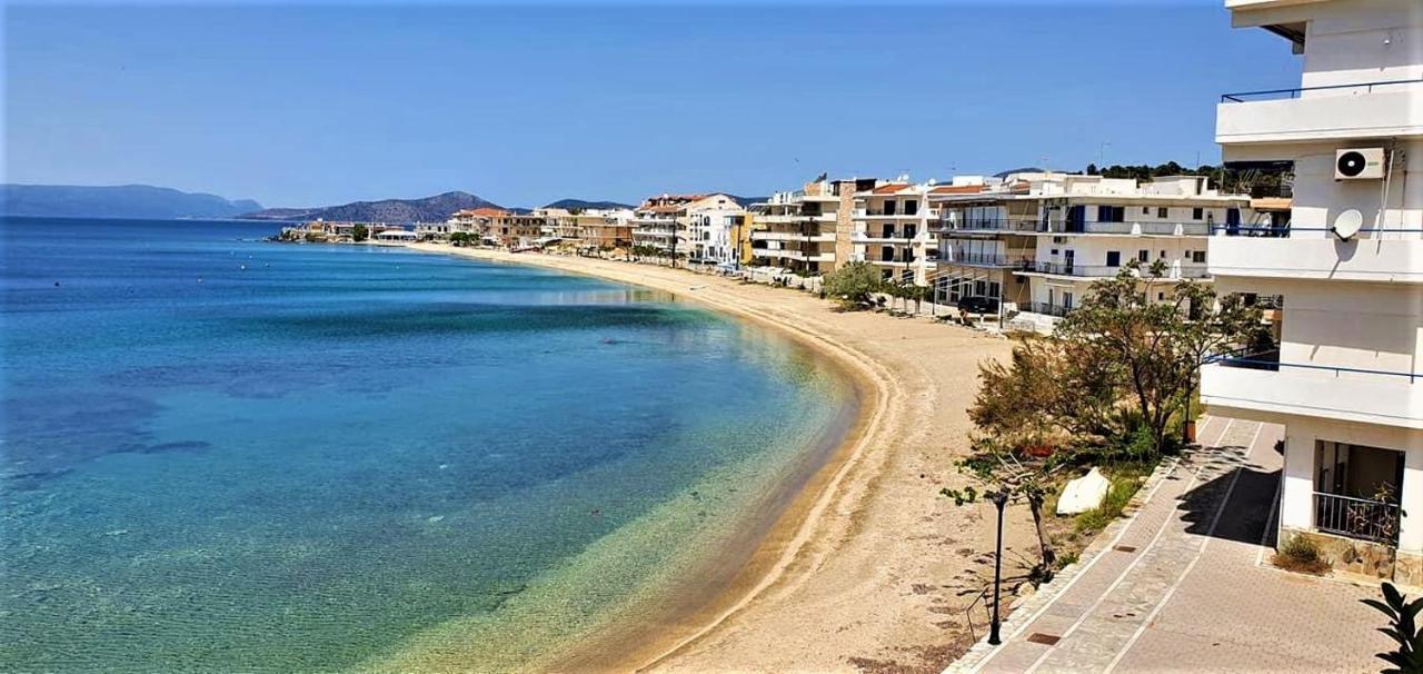 Nea Styra Seafront Apartment With Stunning View Buitenkant foto
