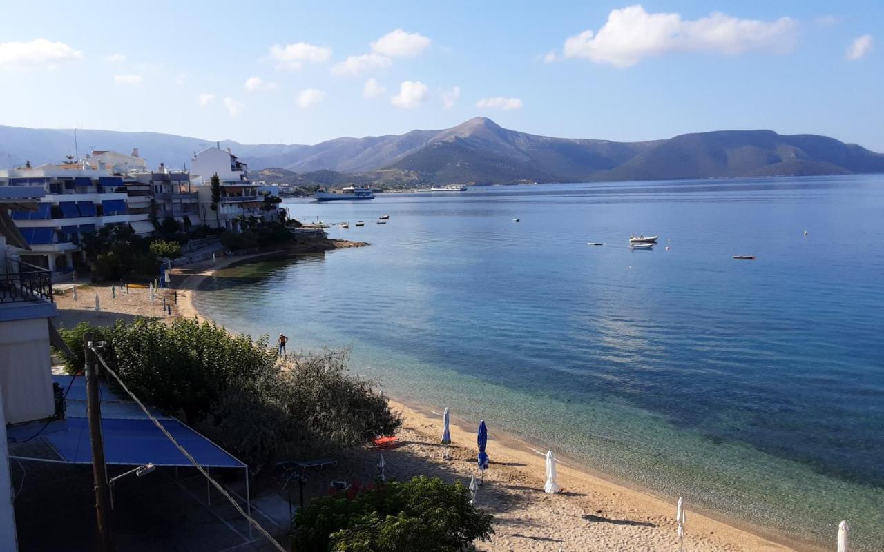 Nea Styra Seafront Apartment With Stunning View Buitenkant foto